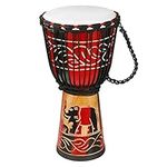 African Drum,Mahogany Goatskin Drum