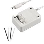 DSi Charger Kit, AC Power Adapter Charger and Stylus Pen for Nintendo DSi, Wall Travel Charger Power Cord Charging Cable