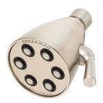 Speakman S-2252-BN-E2 Signature Brass Icon Any Stream Adjustable Shower Head, Brushed Nickel, 2.0 GPM