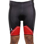 TRIUMPH Mens/Womens Bike Shorts with 3D Foam Padded,Cycling Men's/Women's Shorts Size 3XL Multi-Color