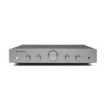 Cambridge Audio AXA25-25 Watt Separate Integrated Stereo Amplifier HiFi System Featuring Tone and Balance Control with Front Aux Input - Lunar Grey