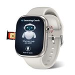 Sekyo 'Neo Fit' 4G Smart Watch for Kids | AI Learning Coach, Whatsapp, Video Calling, GPS Tracker, Health Monitoring, Habit Coach| Edu-Games, Step Count, Camera, SOS, Geo Fence, Sim Card |Parental App