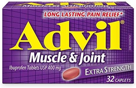 Advil Muscle and Joint (32 Count) 400 mg ibuprofen, Muscle Pain, Joint Pain, Temporary Pain Reliever