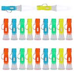 FRIUSATE 20Pcs Mini Torches Keyring Small LED Keyring Torch LED Keychain Torch Mini Pocket Torches for Kids Party Bag Fillers, Reading