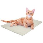 Fur & Bone heated cat bed, Self Heating Cat Mat | Cat Heat Pad, Pet Mat, Heat Pad, Cat Mat with Removable Cover, Self-Warming Thermal Pad | Heated Blanket, Cat Blankets for Indoor Cats, Pet Blanket