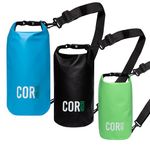 COR Surf Floating Waterproof Dry Bag 3L | 5L |10L | 15L Roll Top Sack Keeps Gear Dry for Kayaking, Rafting, Boating, Swimming, Camping, Hiking, Beach, Fishing