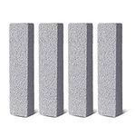 4 Pcs Pumice Stone for Toilet Cleaning Block Hard Pumice Toilet Cleaner for Toilet Tiles Bath Pool Grills Sink Stains Removal Tool