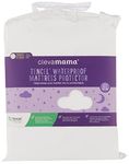 Clevamama Waterproof Mattress Protector for Child's Bed 70 x 140 cm, white