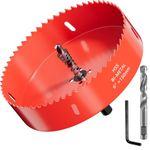 GARHWAL Bi-Metal Hole Saws - 150mm Wood Cutter, Metal Hole Saw, Circular Cutter for Walls, Core Drill Bit - Fast Cutting with Long-Lasting Blades for Plumbing, Conduits, Kitchens, Other DIY Projects