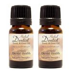 2 Pack Extra Strength Herbal Dentist Cure For Bad Breath, Gum Disease, Halitosis, Get Stronger Whiter Teeth, Oil Pulling