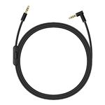 QKIIP Replacement Audio Cable Cord Wire with in line Microphone and Control for Beats Solo/Studio/Pro/Detox/Wireless/Mixr Headphones (Black)