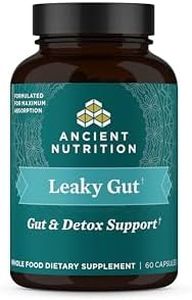 Gut Health Supplement by Ancient Nutrition Leaky Gut Capsules, 60ctFormulated with Licorice Root, Astragalus, Marshmallow, and L-Glutamine, Gluten Free, Paleo and Keto Friendly, 60 Ct