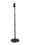 Gator Frameworks GFW-MIC-1001 Deluxe 10" Round Base Microphone Stand with One-Handed Height Adjustment