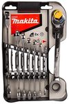 Makita B-65523 8 Piece Double Ratchet Wrench Set