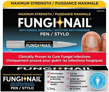 Fungi-Nail Pen Applicator Anti-Fungal Solution, 1.7mL - Kills Fungus That Can Lead To Nail Fungus & Athlete’s Foot Undecylenic Acid 25% & Clinically Proven to Cure Fungal Infections