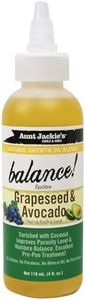 AUNT JACKIE'S NATURAL GROWTH OIL BLENDS- BALANCE - GRAPESEED & AVOCADO 120ml