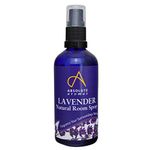 Absolute Aromas Natural Lavender Room Spray with Pure Lavender Essential Oil 100ml - A Light, Crisp and Calming Aroma - 100% Pure, Natural, Vegan, Undiluted and Cruelty-Free