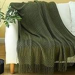 Blagic Knitted Throw Blanket for Co