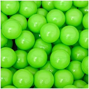 LittleTom Set di 50 Palline 5,5cm per riempire Piscine Gioco per Bambini Verde