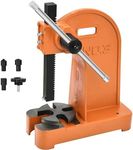 YITAHOME 3 Ton Manual Arbor Press, 12.2 Inch Maximum Height, Heavy Duty Arbor Presses, Press Machine for Riveting Punching Holes, Orange Manual Desktop Arbor Press Cast Iron Material