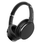 Srhythm NC25 Active Noise Cancelling Stereo Headphones Bluetooth 5.3,ANC Headset Over-Ear with Hi-Fi,Mic,50H Playtime,Voice Assistant,Low Latency Game Mode