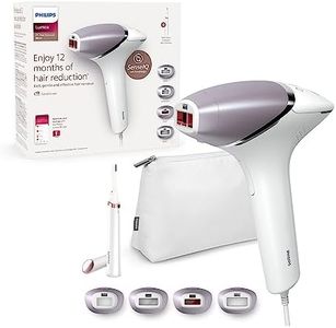 Philips Lumea BRI949/00 Prestige IPL Hair Removal Tool with 4 Attachments for Body, Face, Bikini and Armpits and 1 Precision Trimmer - Corded Power - Philips Newest Version 2018