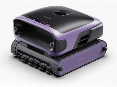 Beatbot Sora 70 Pool Vacuum Robot, 360° Top-to-Bottom Cleaning, Smart Surface Parking, 6L Capacity, 6800GPH Super Power for Above & In-Ground Pools Up to 3,200 sq. ft, Purple-Side Cover
