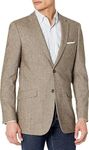 U.S. Polo Assn. Men's Wool Blend Sport Coat Jacket, Tan, 48