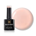 Bluesky All in One Fast & Easy Builder Gel 10ml, Dusty Rose - Peachy Pink, Nail Strengthener and Extender for Long, Strong Nails & Nail Extensions, Requires Curing Under LED UV Nail Lamp