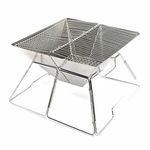 Eurohike Compact Foldable BBQ, Lightweight Portable Camping Barbecue, Ideal for Camping, Picnics and Festivals, Outdoor Cooking, Camping Equipment