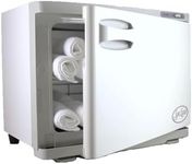 Spa Luxe - Hot Towel Warmer Cabinet - Professional Esthetician Spa and Facial Steamer for Salon Equipment and Barber Shop - Towel Heating Machine - Freestanding, SL18 - Gray