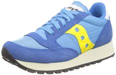 Saucony Men's Jazz Original Vintage Sneaker, Blue Yellow, 3 UK