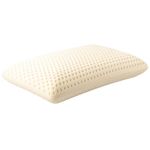 Dunlop Pillow Talalay 100% Natural Latex Pillow, Soft Latex Pillow Relieves Pressure & Pain, No Memory Foam, Perfect Package Best Gift With Removable Tencel Pillowcase