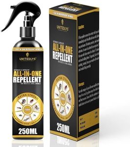 Unitedlys All in One Pest Repellent Spray 250ml | Natural Non-Toxic Formula | Easy Application | Effective Pest Control for Ants, Cockroach, Lizard, Bed Bugs & Spider | Pest control spray for home