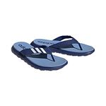 Adidas mens COMFORT FLIP FLOP VICBLU/FTWWHT/BLUFUS Slipper - 9 UK (HQ4431)