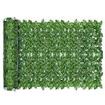 [2024 UPGRADED] Artificial Ivy Privacy Fence Screen 120"x40" (2pcs 120"x20")(No Assembly Required), Faux Leaves Privacy Fence Anti-Ultraviolet, Artificial Hedges Fence for Garden and Balcony