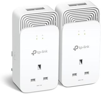 TP-Link Powerline Adapter 2-Pack – 2400 Mbps Ethernet Extender