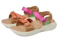 Teva Women's Zymic Sandal, Latte/Prism Multi, 10