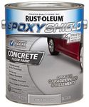 Rust-Oleum 225359 Epoxyshield Concrete and Garage Floor Paint (Armor Gray Satin - 3.78 Liters)