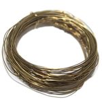 Beadsnfashion Brass Craft Wire DIY Golden Wire for Jewellery Making, Beading wire, Craft work, Flower Making, Hobby Crafts and School crafts project, 60 Mtrs, 28 Gauge Wire Thick (0.36 mm)