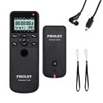 PHOLSY Wireless Camera Remote Release Control Intervalometer and HDR for Nikon Z8, Z9, Z7, Z6, D750, D780, D7500, D7200, D5600, D5500, P7700, P7800, P950, D3, D4, D5, D6, D800, D850, D810, D700, D500