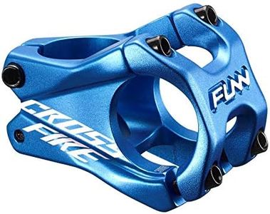 FUNN Bicycle Stem - CROSSFIRE - ∅31.8, 35mm, 0° Rise, Steer 1-1/8", BLUE