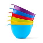 WePrep - Mini Bowl Set - Meal Prep, Mixing, Baking, Serving, Salads, Sauces & Snacks - 6 x 250ml