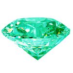 Jaipur Diamonds Deluxe Quality Natura Green Zircon Gemstone Available All Size in Ratti By Lab Certified(Top AAA+) Quality (10.00 Ratti)