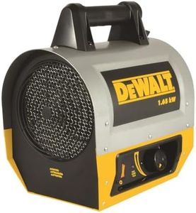 Dewalt F340635 1.65 kW 5,630 BTU Electric Forced Air Portable Heater