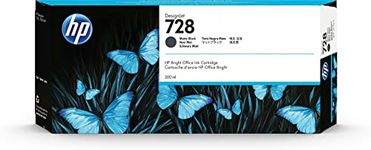 HP 728 Matte Black 300-ml Genuine Ink Cartridge (F9J68A) for DesignJet T830 MFP & T730 Large Format Plotter Printers