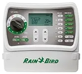 Rain Bird SST600IN Simple-To-Set Indoor Sprinkler/Irrigation System Timer/Controller, 6-Zone/Station (this New/Improved Model Replaces SST600I),Gray/Green