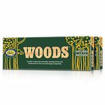 Cycle Pure Woods Natural Incense Sticks, 9 Inch, Pack of 2 (64 Agarbatti Sticks) | Lasts Upto 60 Mins per Stick | Woody, Sandal, Resin, Cedar, Masala, Amber, Natural Fragrance for Puja, Meditation