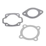 Luckmart Cylinder Base Gasket Kit Replacement Fit for Harley Davidson Golf Cart 1963-1981 Top End Cylinder Head Exhaust Gasket Set 3pcs