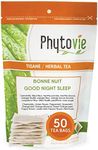 Good Night Sleep Tea, Herbal Tea for Sleep and Relaxation, Pack of 50 Tea Bags